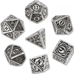 Dice Set - Steampunk, Metal