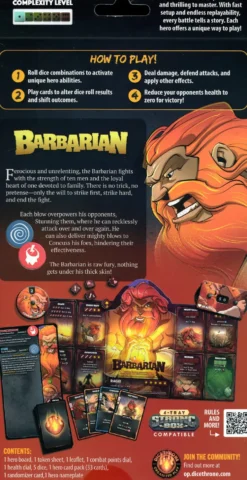 Dice Throne: Barbarian Hero Pack