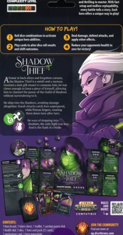 Dice Throne: Shadow Thief Hero Pack