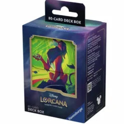 Disney Lorcana Azurite Sea Deck Box - Scar