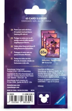 Disney Lorcana Reign of Jafar Sleeves - Mickey Mouse