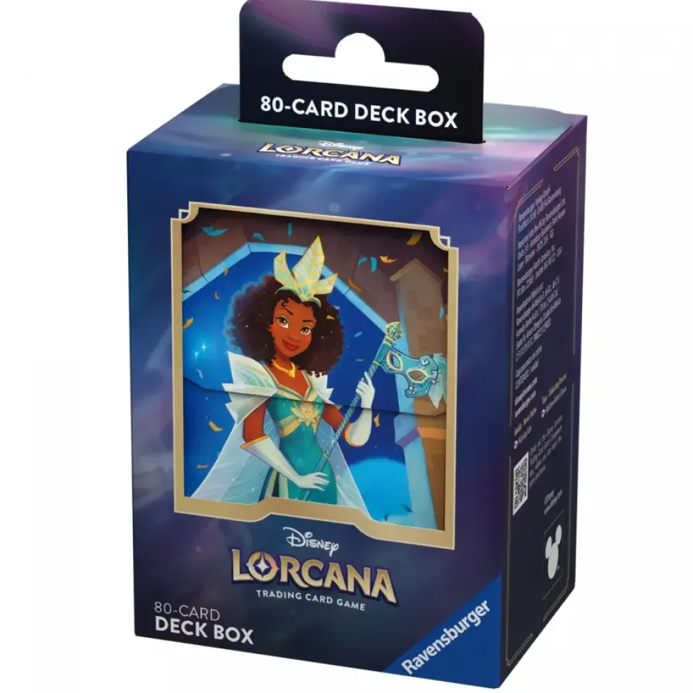 Disney Lorcana Shimmering Skies Deck Box - Tiana