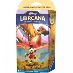 Disney Lorcana (TCG): Into the Inklands Starter Deck - Ruby & Sapphire