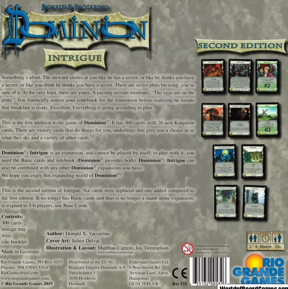 Dominion: Intrigue (Second Edition) (Exp.)