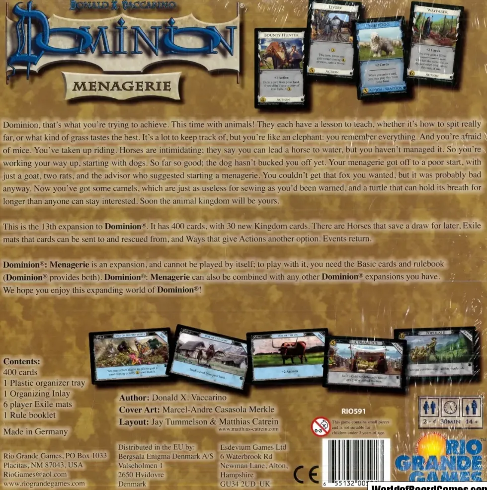 Dominion: Menagerie (Exp.)