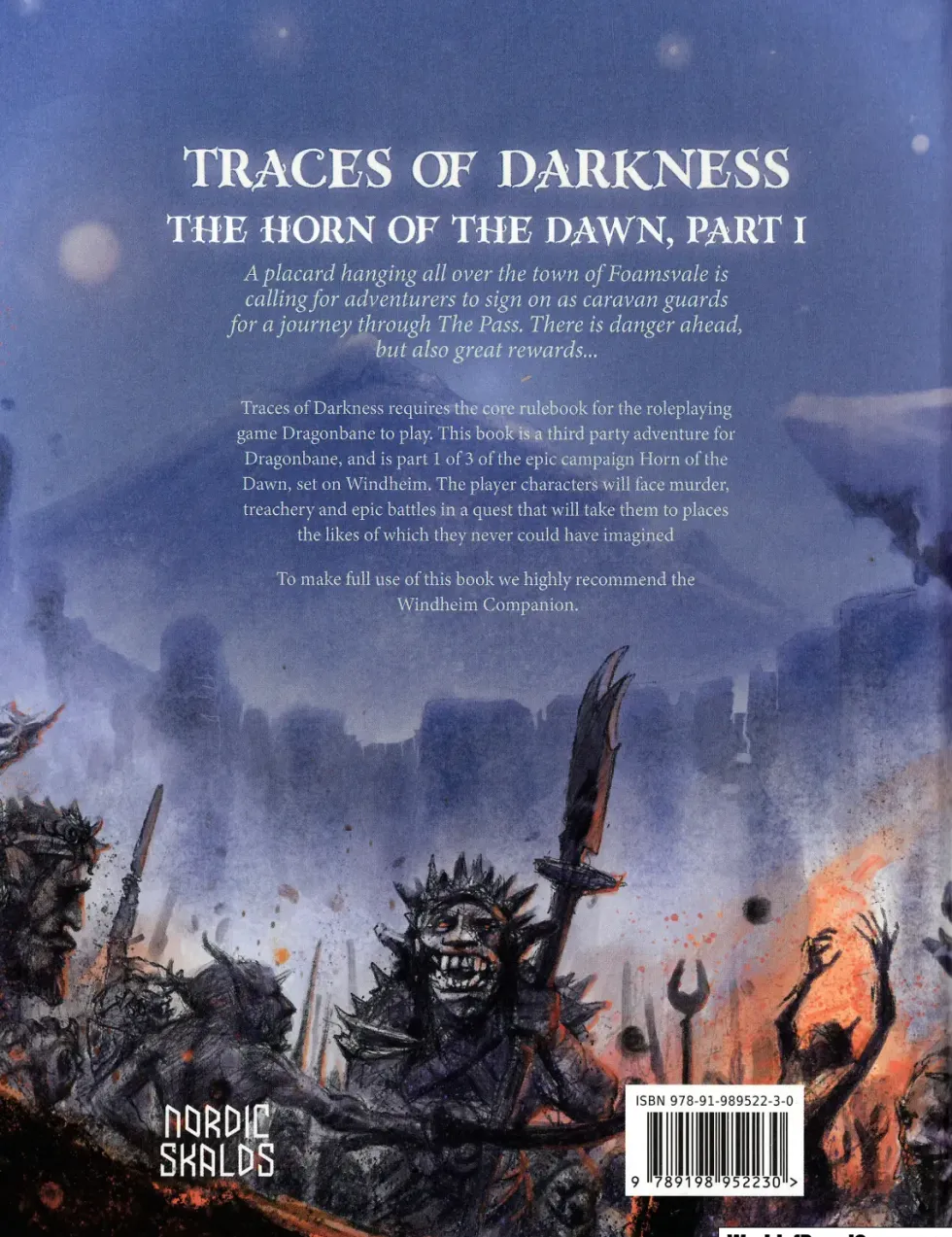Dragonbane: Traces of Darkness - Horn of the Dawn Part 1 (RPG) (Exp.)