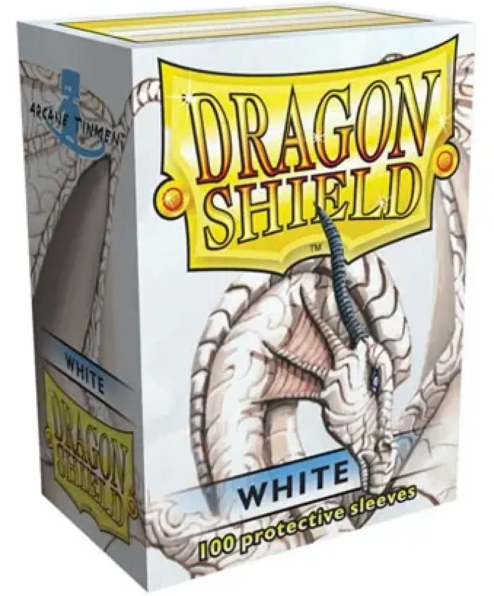 Dragon Shield: Classic White (63 x 88 mm) - 100 st
