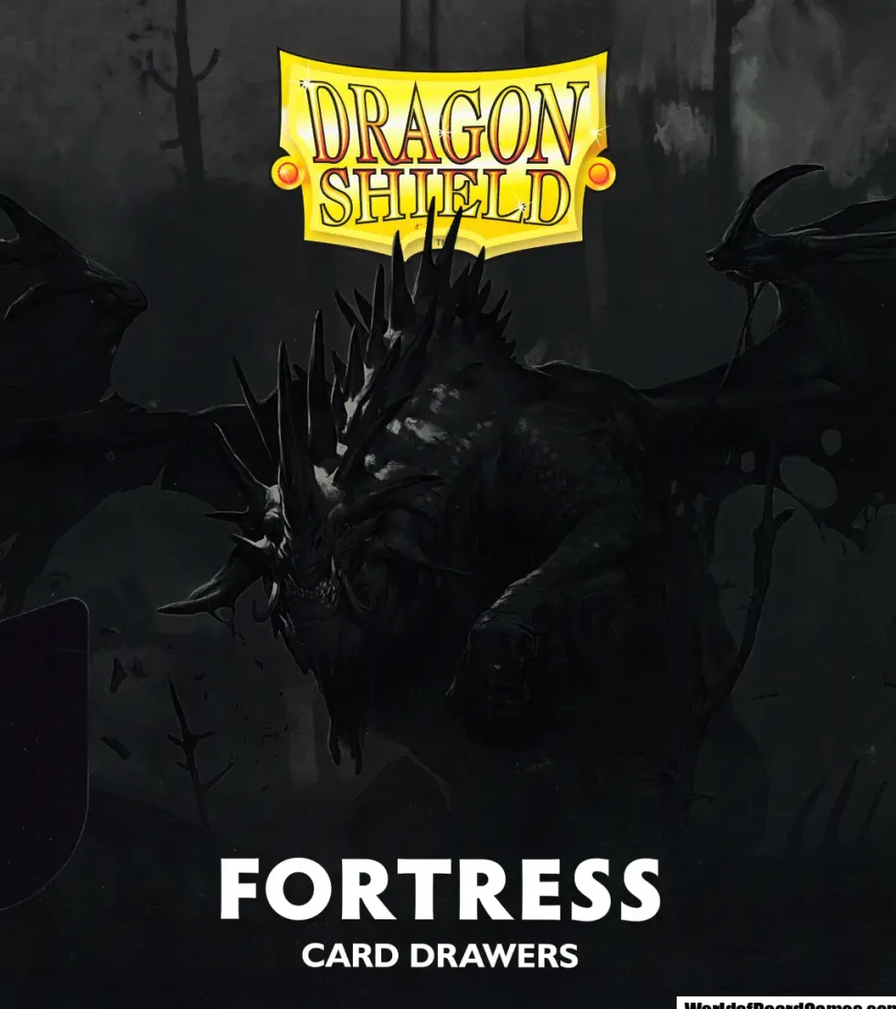 Dragon Shield: Fortress Card Drawers - Black