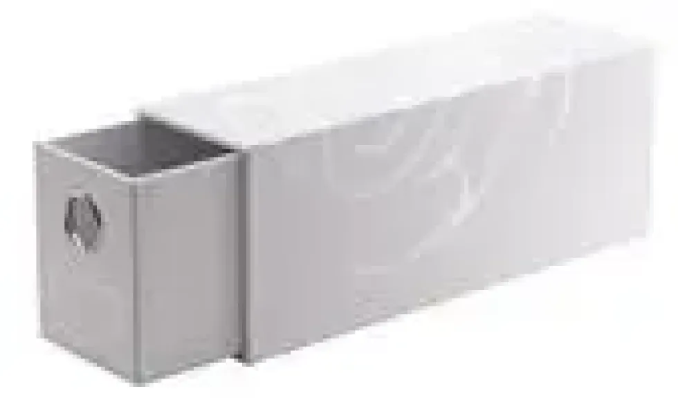 Dragon Shield: Fortress - 1 Card Drawer, Horizontal - White