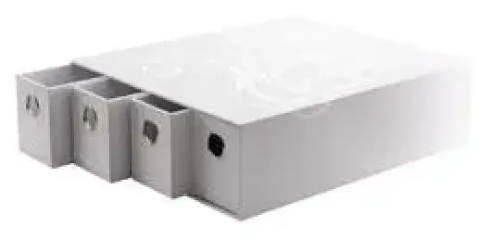 Dragon Shield: 4 Horizontal Fortress Card Drawers - White