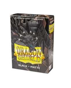 Dragon Shield Japanese Size - Matte Black (59 x 86 mm) - 60 st
