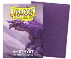 Dragon Shield: Matte Amethyst (63 x 88 mm) - 100 st