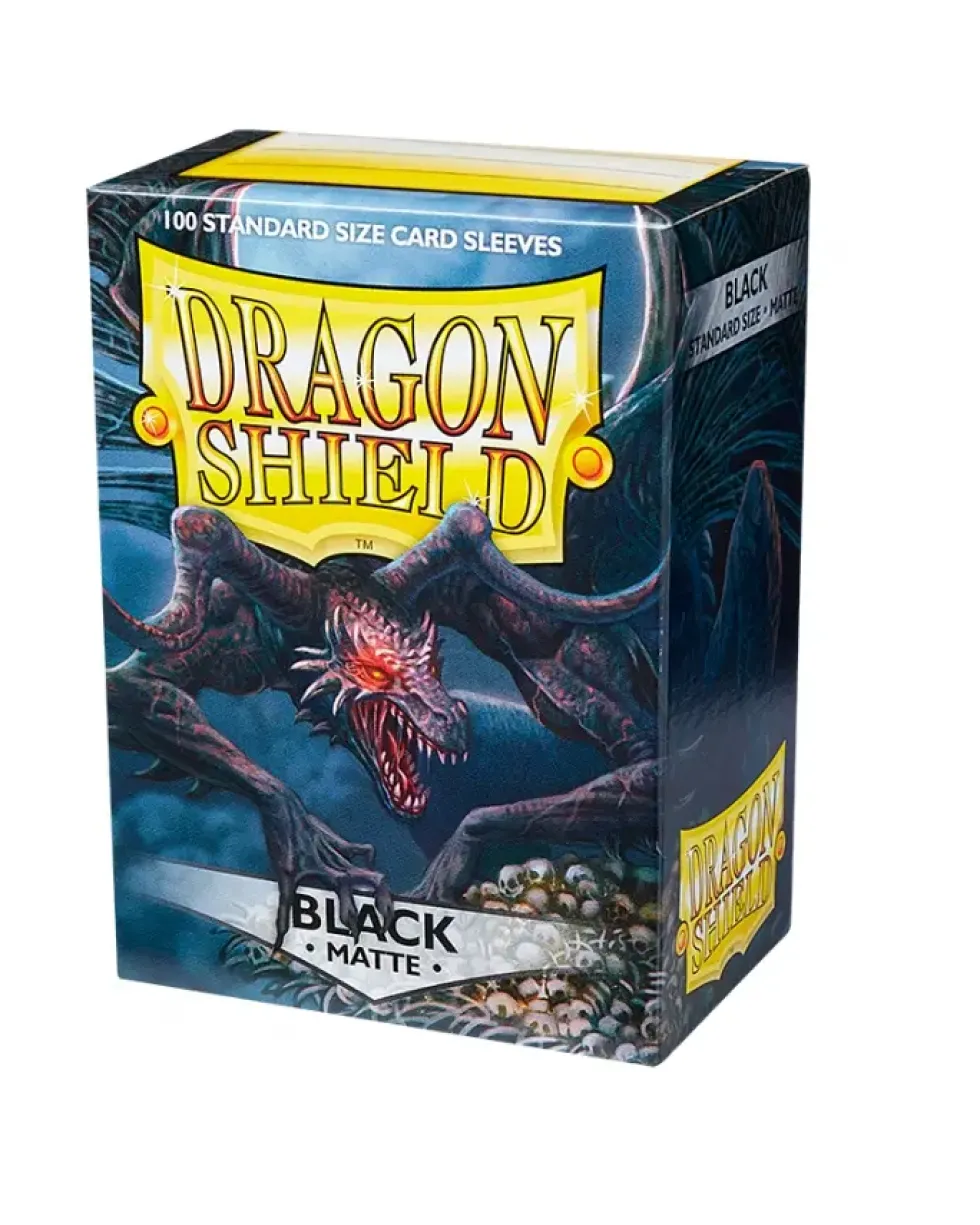 Dragon Shield: Matte Black (63 x 88 mm) - 100 st
