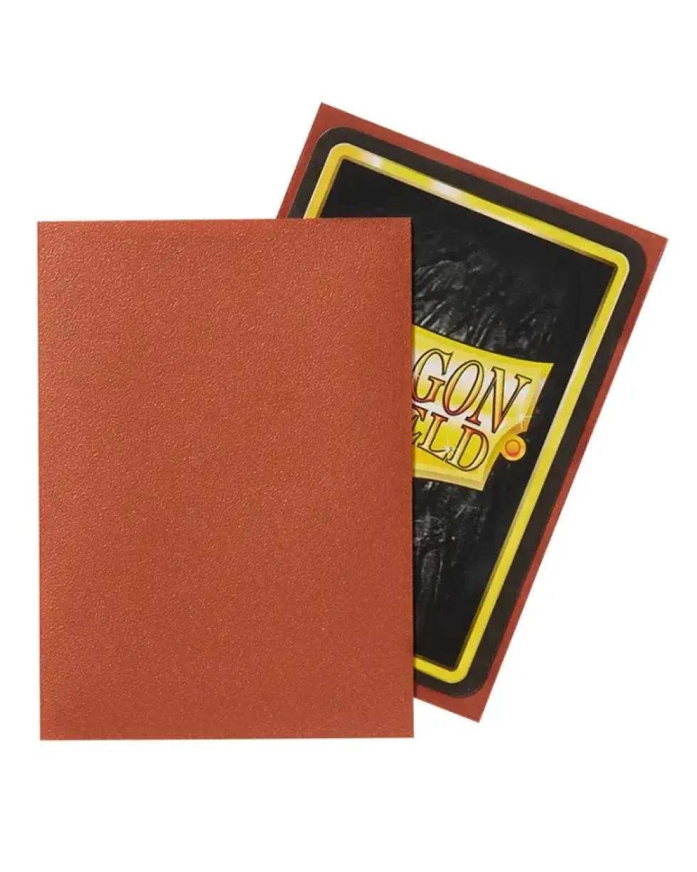 Dragon Shield: Matte Copper (63 x 88 mm) - 100 st