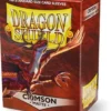 Dragon Shield: Matte Crimson (63 x 88 mm) - 100 st