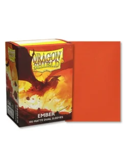 Dragon Shield: Matte Dual Ember (63 x 88 mm) - 100 st