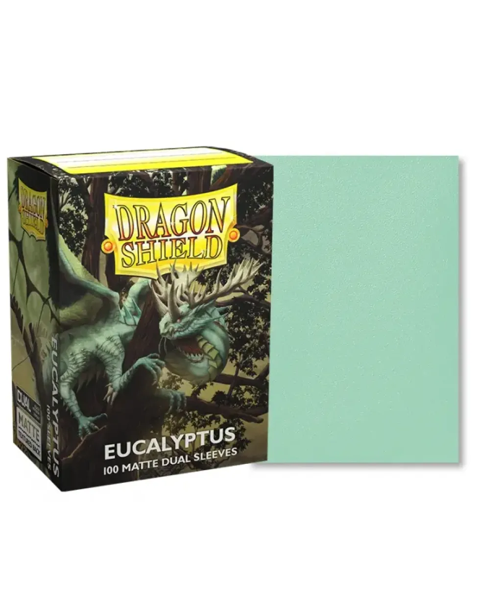 Dragon Shield: Matte Dual Eucalyptus (63 x 88 mm) - 100 st