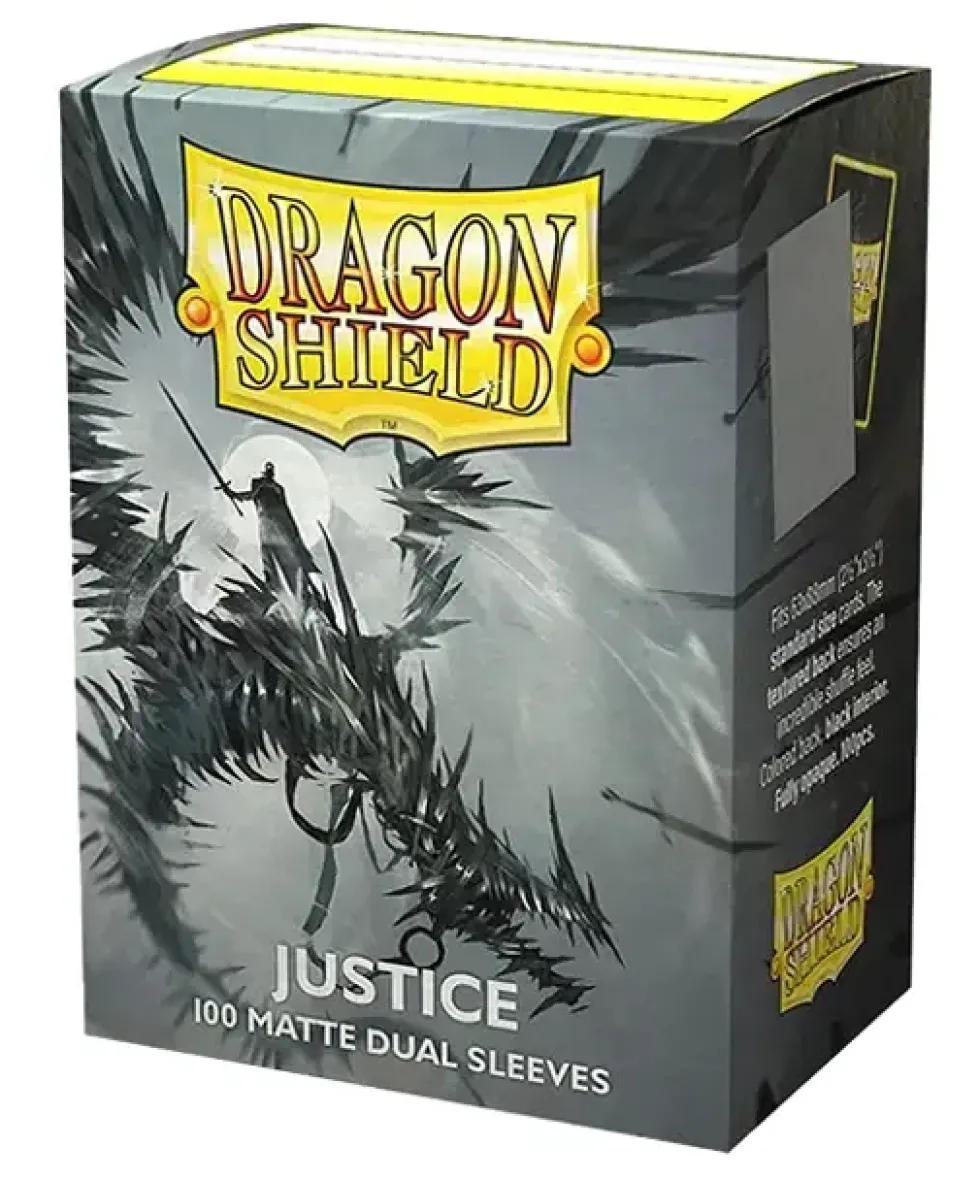 Dragon Shield: Matte Dual Justice (63 x 88 mm) - 100 st