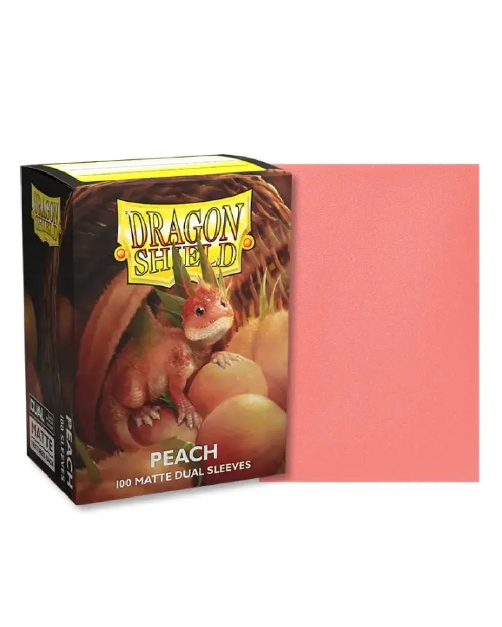 Dragon Shield: Matte Dual Peach (63 x 88 mm) - 100 st