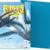 Dragon Shield: Matte Dual Sky Blue & Silver (63 x 88 mm) - 100 st