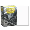 Dragon Shield: Matte Dual Snow (63 x 88 mm) - 100 st