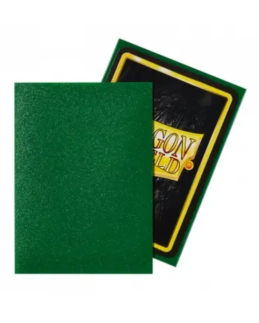 Dragon Shield: Matte Emerald (63 x 88 mm) - 100 st