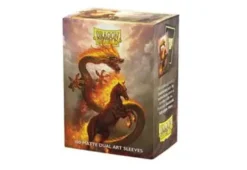 Dragon Shield: Matte Fire Horse 2026 Dual Art (63 x 88 mm) - 100 st