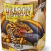 Dragon Shield: Matte Gold (63 x 88 mm) - 100 st