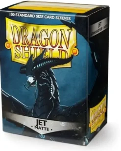 Dragon Shield: Matte Jet (63 x 88 mm) - 100 st