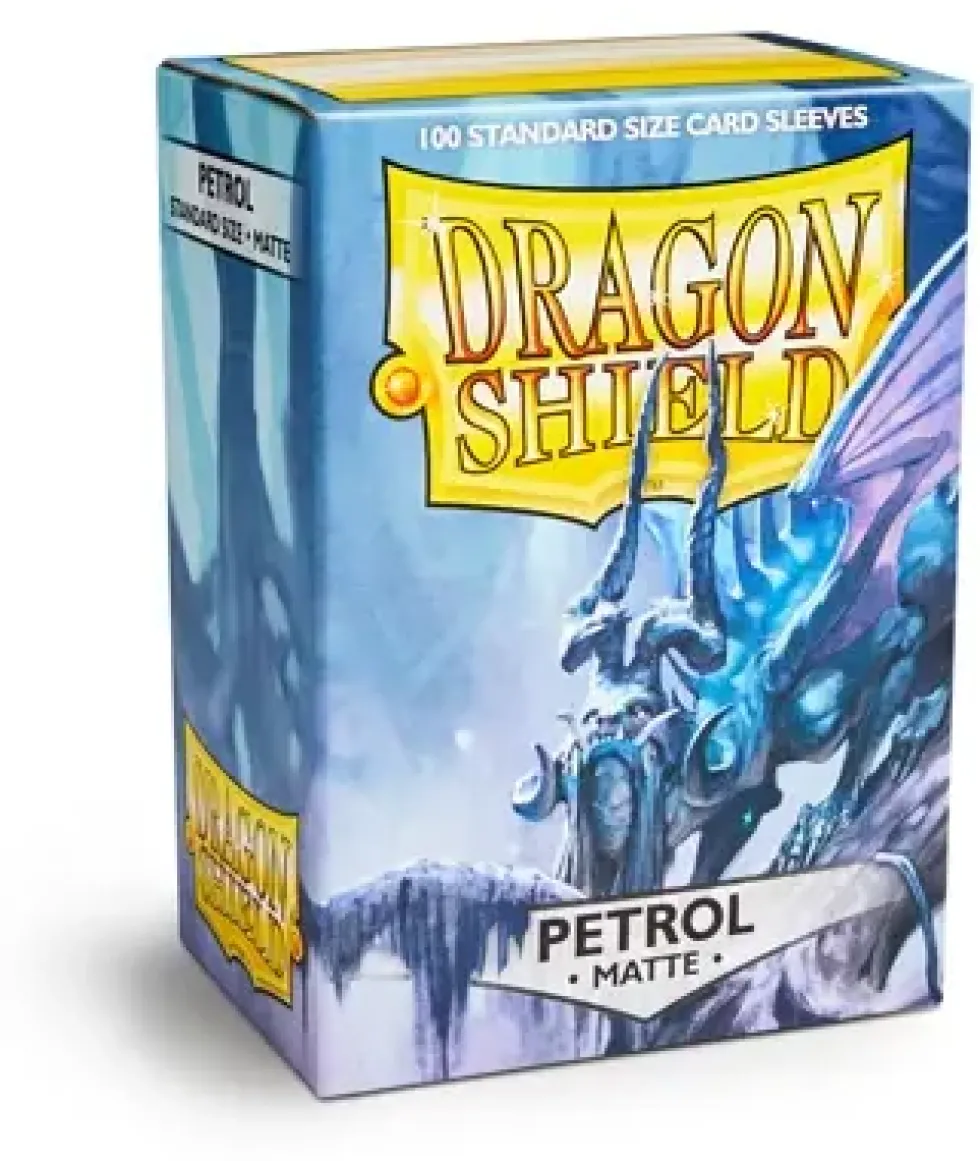 Dragon Shield: Matte Petrol (63 x 88 mm) - 100 st