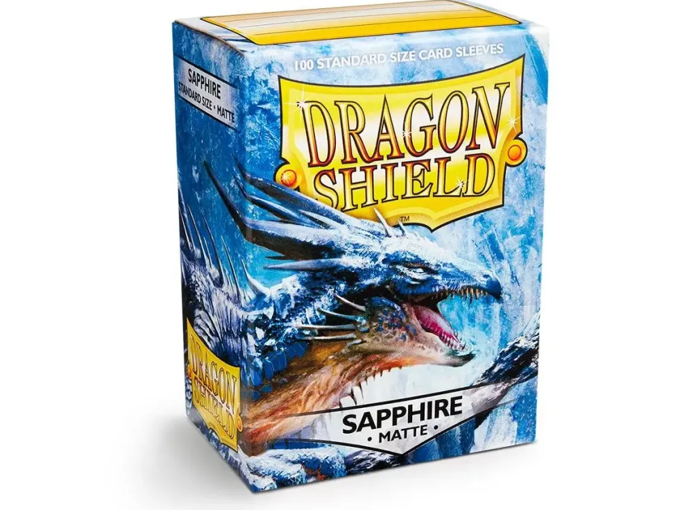 Dragon Shield: Matte Sapphire (63 x 88 mm) - 100 st