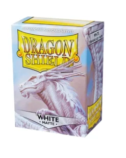 Dragon Shield: Matte White (63 x 88 mm) - 100 st
