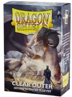 Dragon Shield: Outer Sleeves - Matte Clear (63 x 88 mm) - 100 st