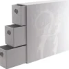 Dragon Shield: 3 Vertical Fortress Card Drawers XL - White