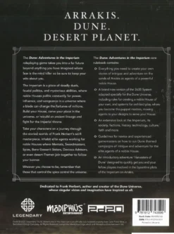Dune - Adventures in the Imperium RPG: Core Rulebook