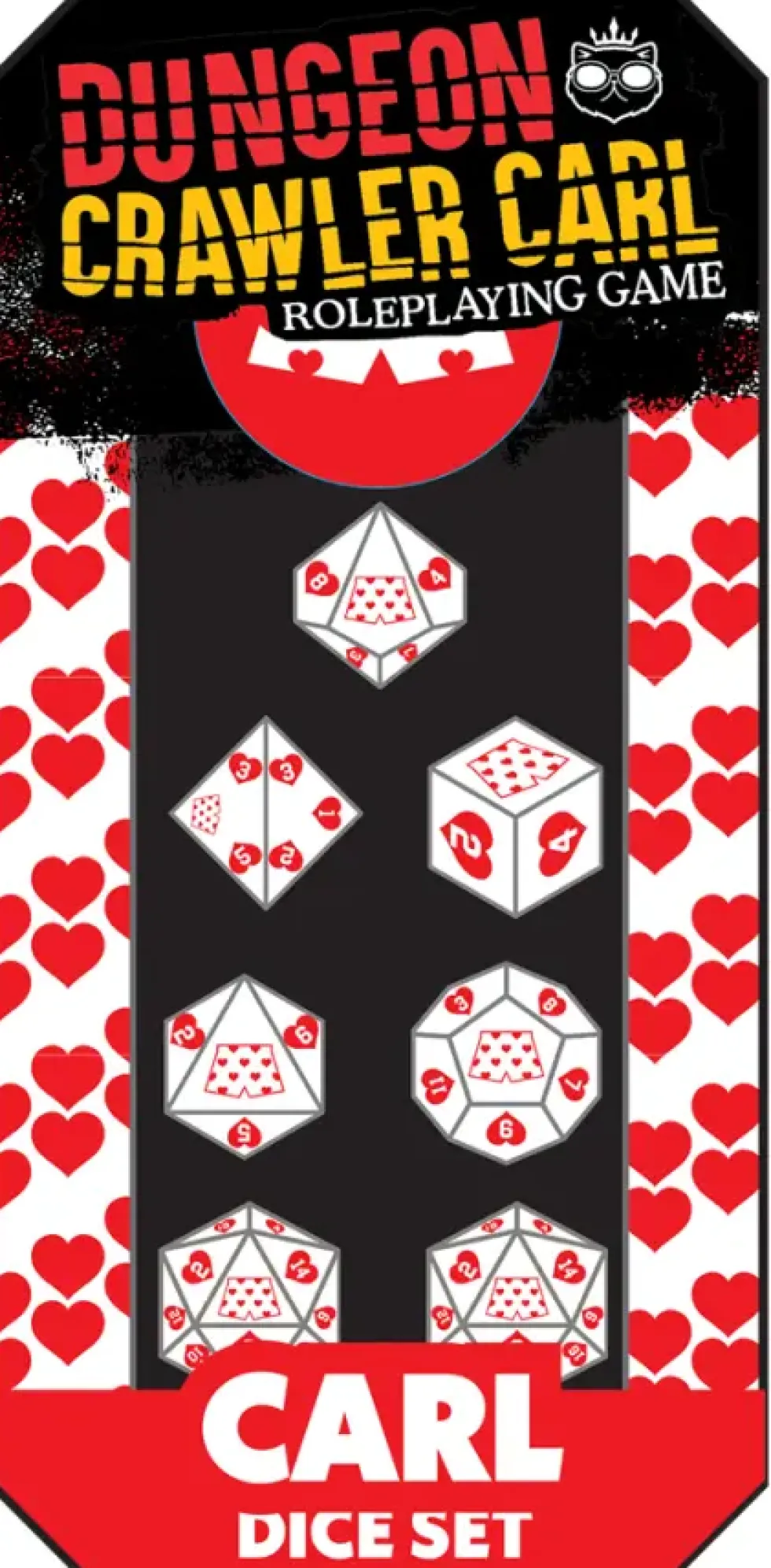 Dungeon Crawler Carl (RPG): Carl’s Dice Set