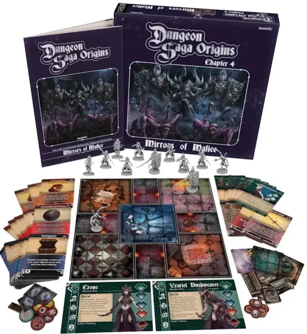 Dungeon Saga Origins: Mirrors of Malice (Exp.)