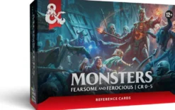 Dungeons & Dragons: Reference Cards - Monsters, Fearsome and Ferocious CR 0-5