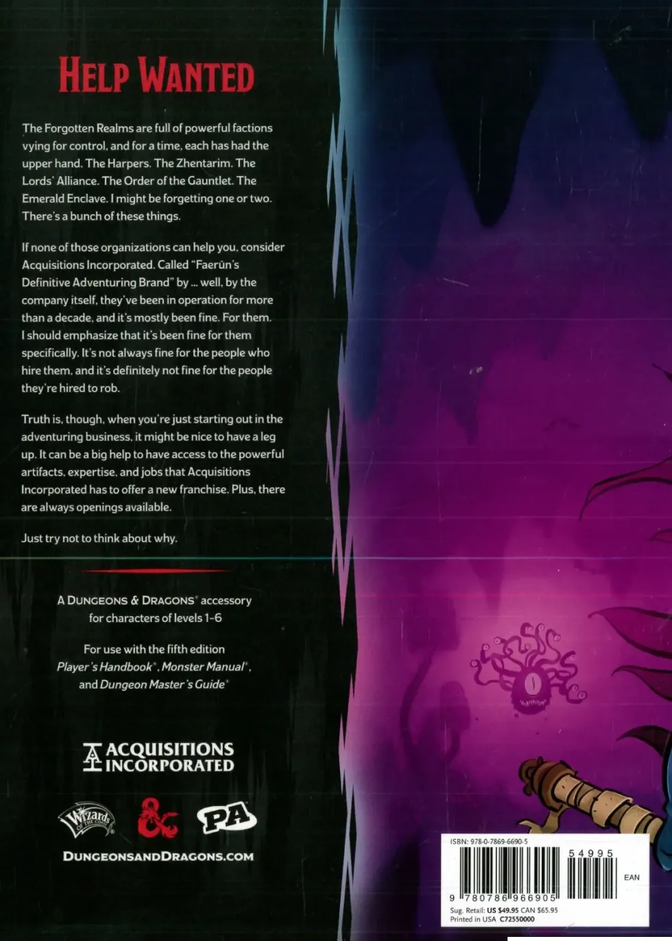 Dungeons & Dragons 5th: Acquisitions Incorporated