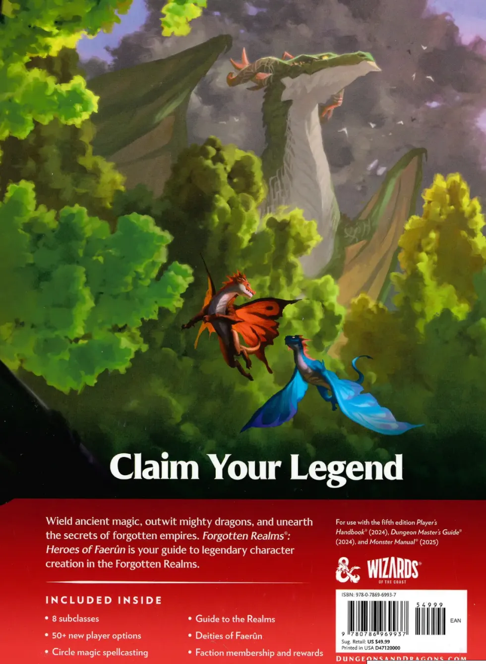 Dungeons & Dragons 5th: Forgotten Realms - Heroes of Faerun
