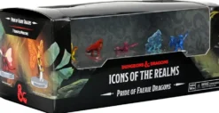 Dungeons & Dragons 5th: Icons of the Realms - Pride of the Faerie Dragons (Pre-Painted)