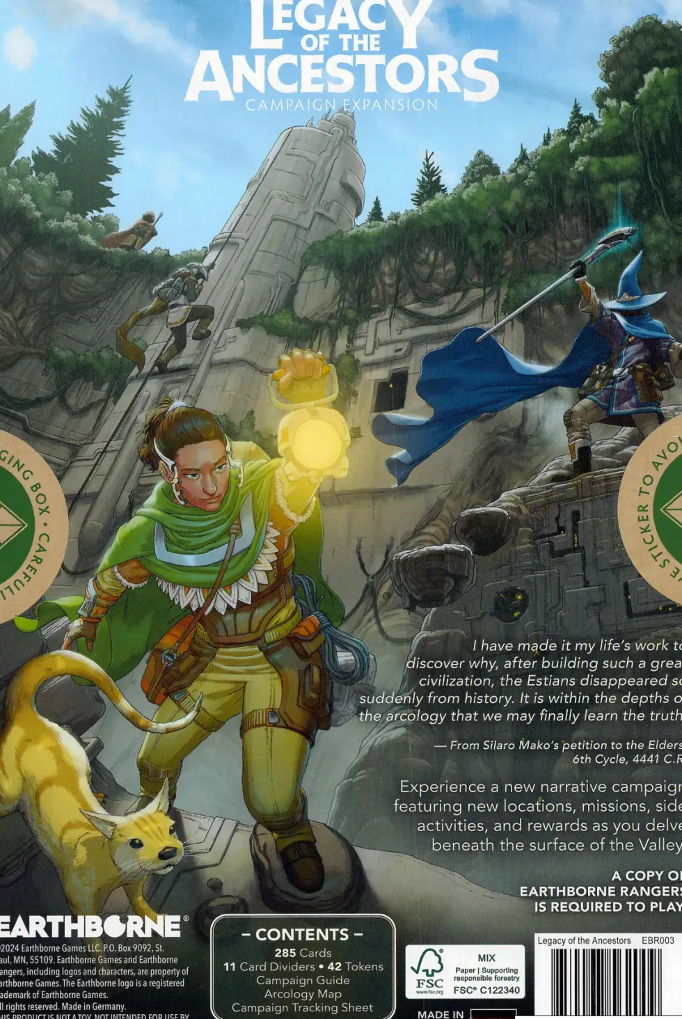 Earthborne Rangers: Legacy of the Ancestors (Exp.)