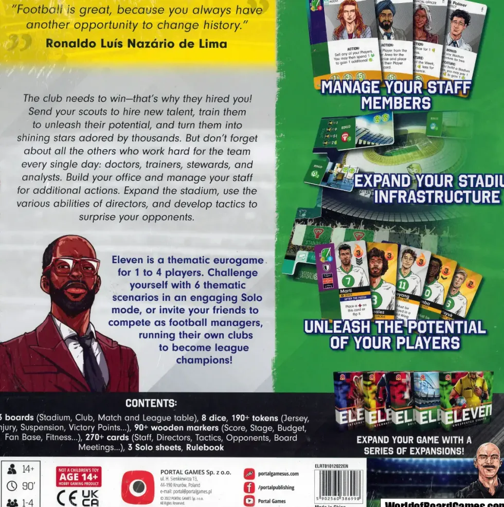 Eleven: Football Manager Board Game