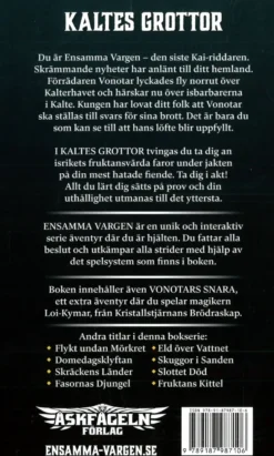 Ensamma Vargen: Kaltes Grottor (Bok 3)