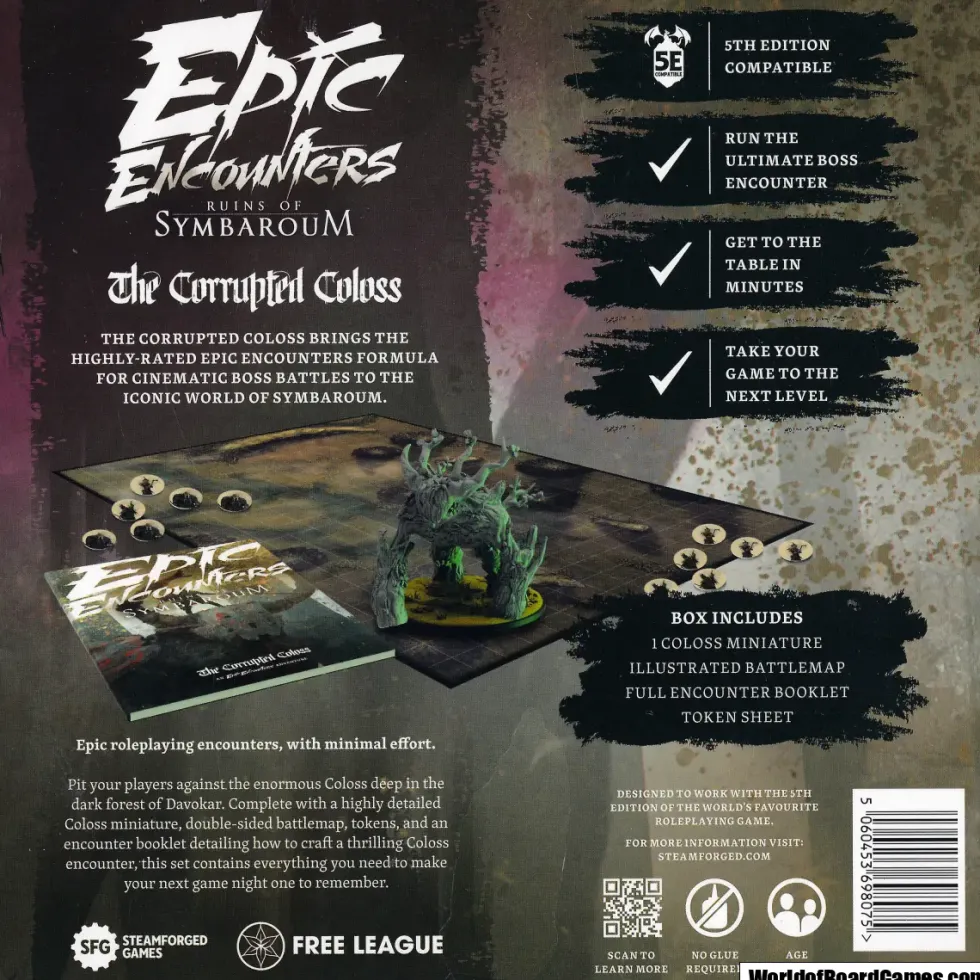 Epic Encounters: Ruins of Symbaroum - The Corrupted Coloss (5e)