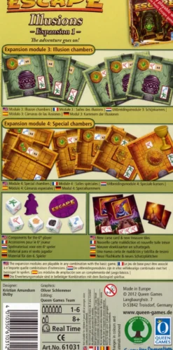 Escape: The Curse of the Temple - Illusions, Expansion 1 (ENG) (Exp.)