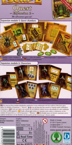 Escape: The Curse of the Temple - Quest, Expansion 2 (ENG) (Exp.)