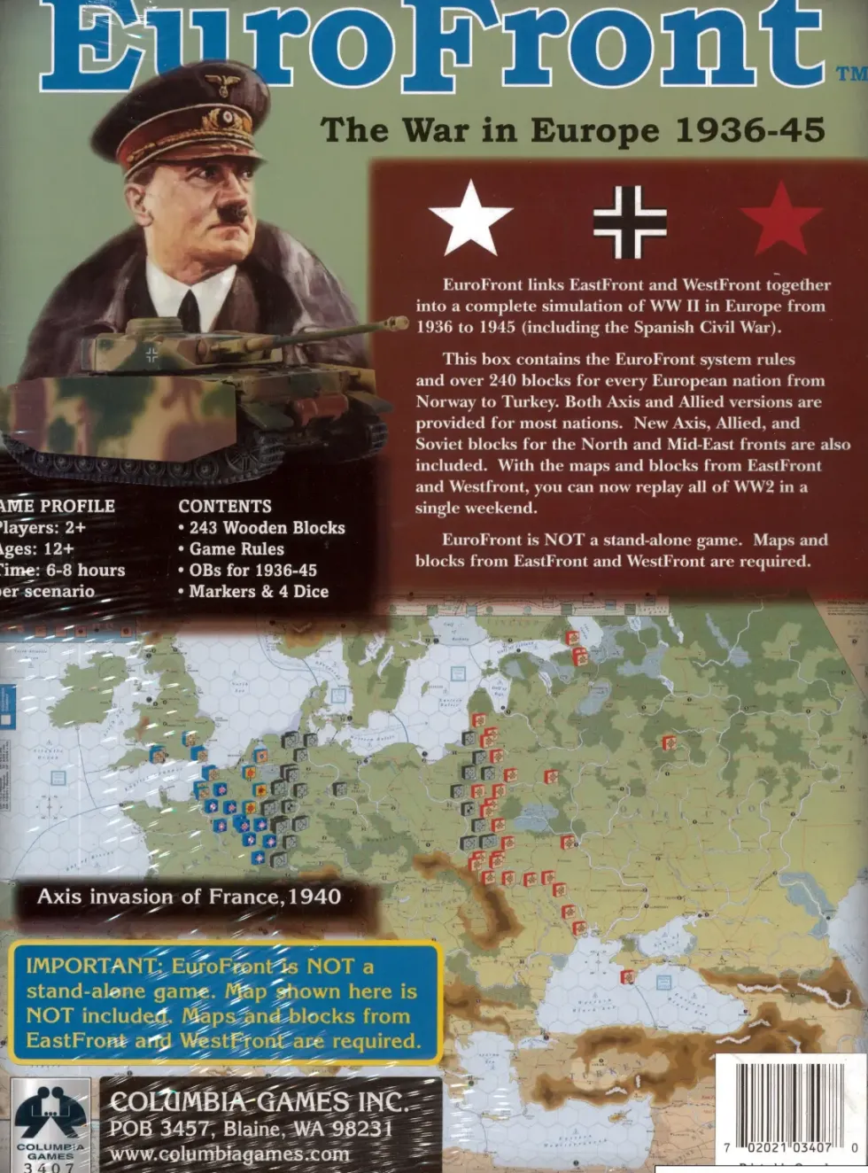 EuroFront, 2nd edition