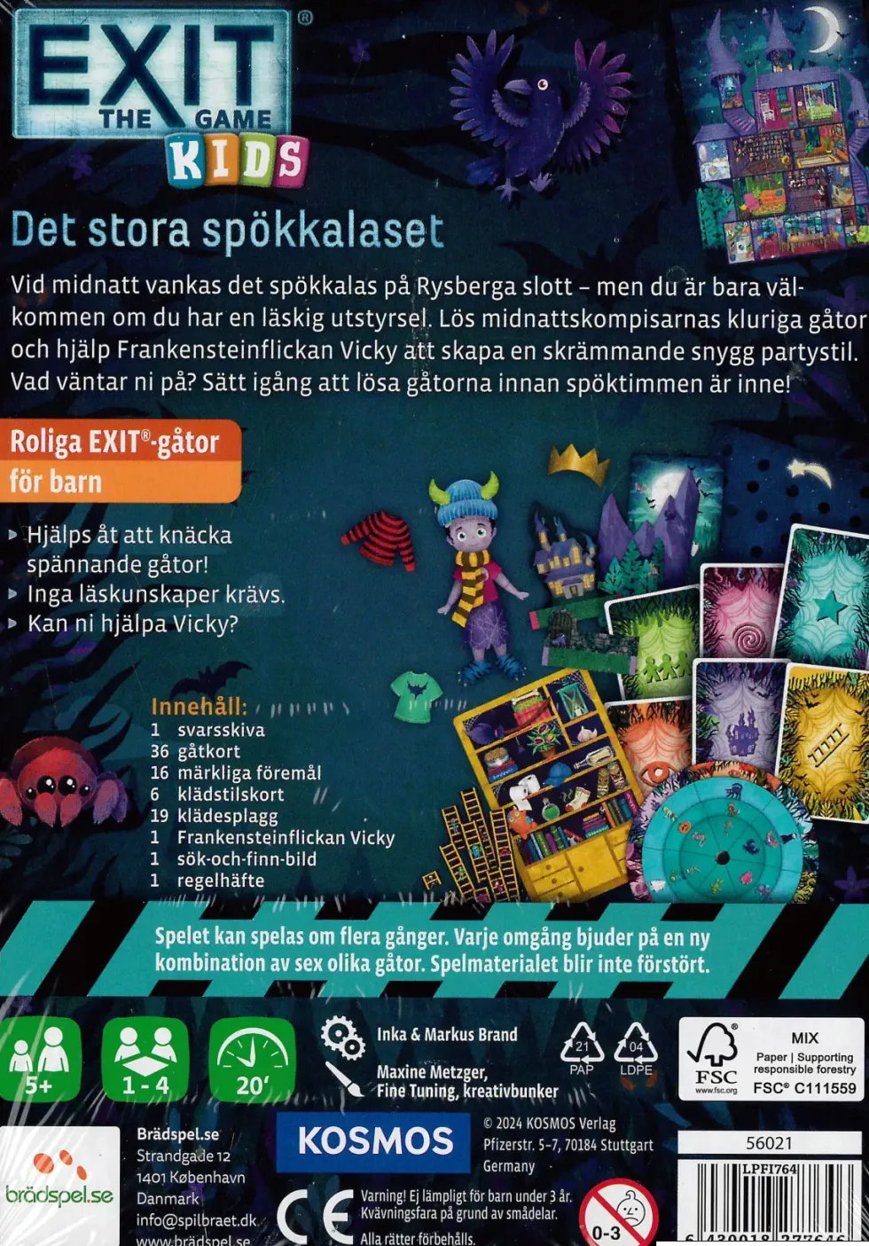 EXIT för Barn: Det Stora Spökkalaset (SVE)