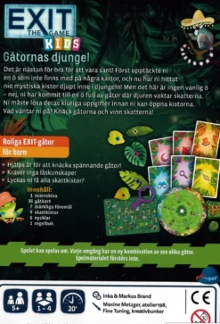EXIT för Barn: Gåtornas Djungel (SVE)